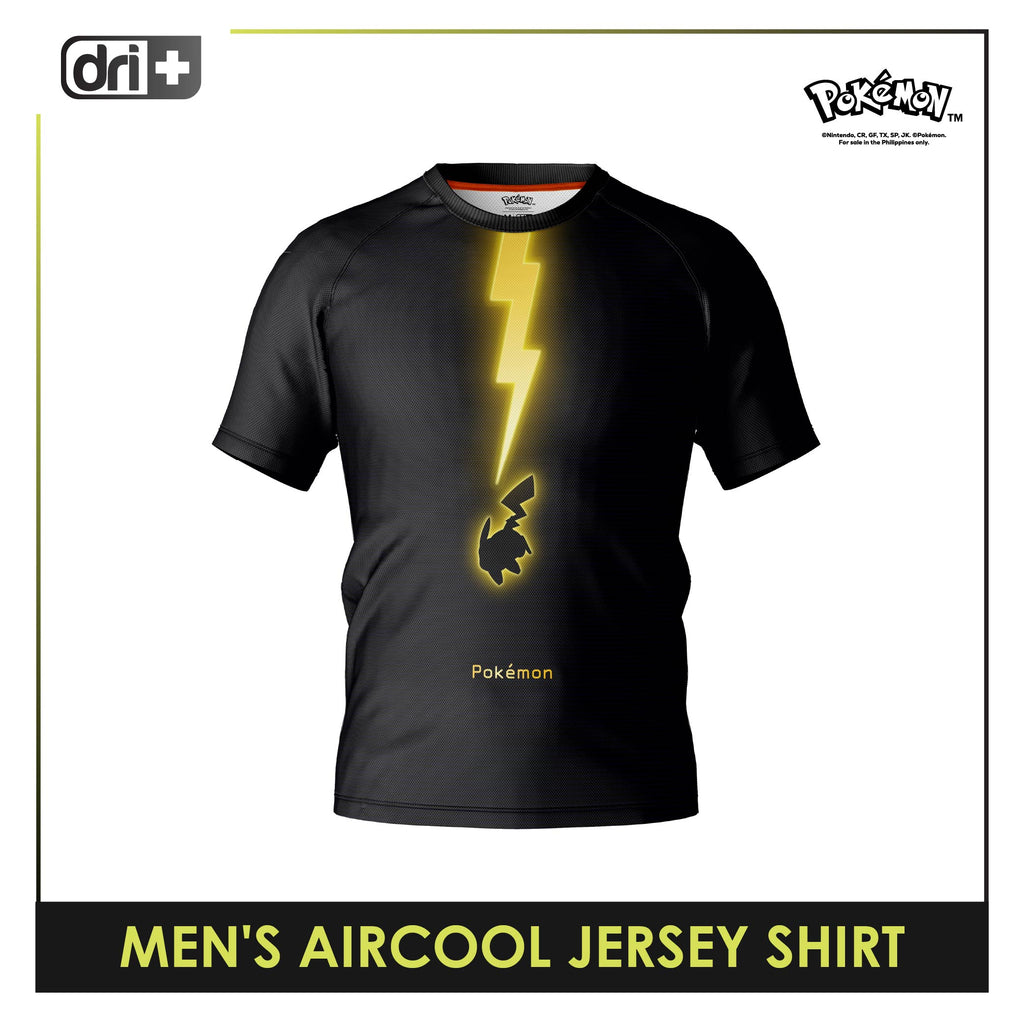 Dri Plus Men’s Pokemon Collection Aircool Jersey Shirt 1 pc PKDUMSRD532