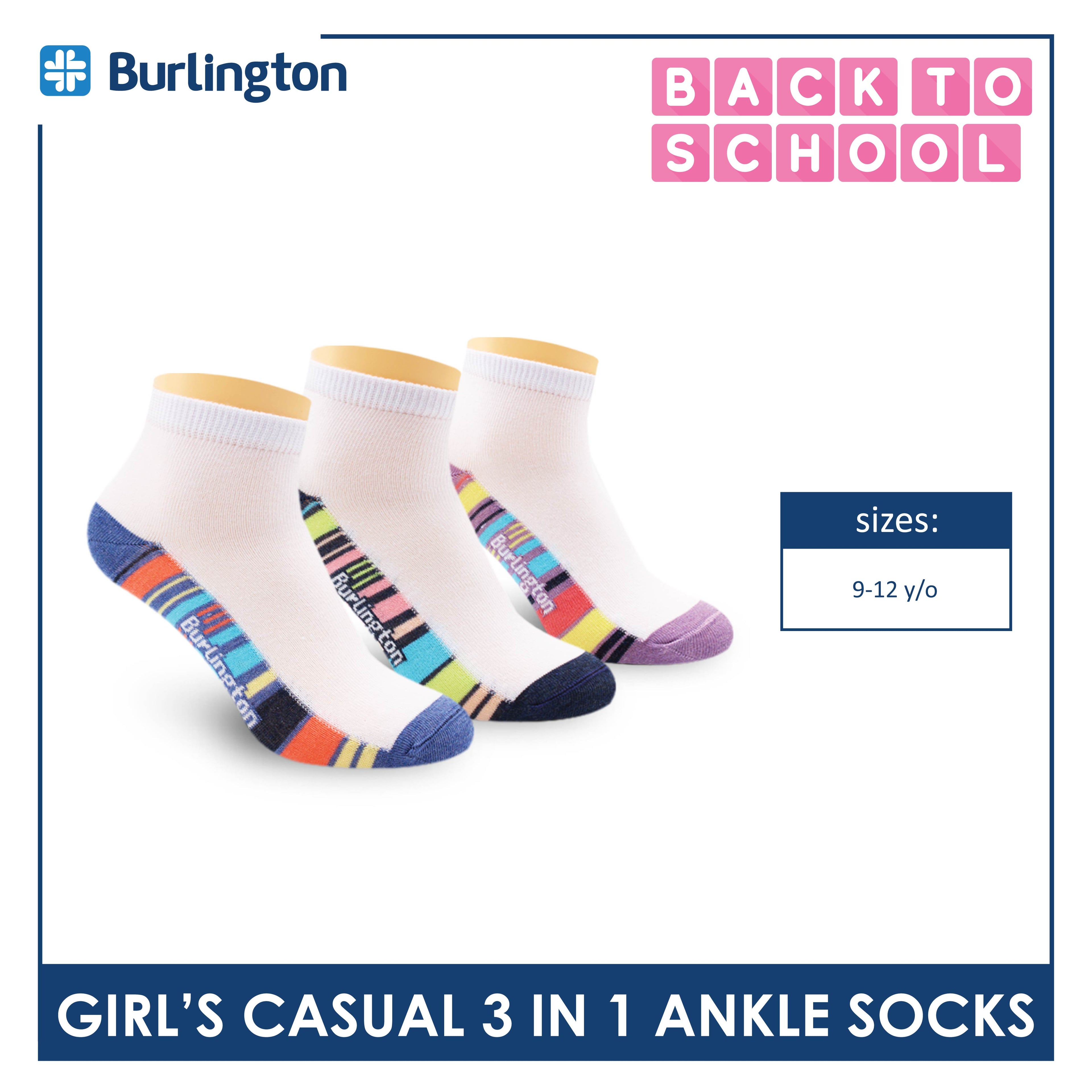 Dri Plus Boys Thin Casual Ankle Socks 3 pairs in a pack DBCKG7
