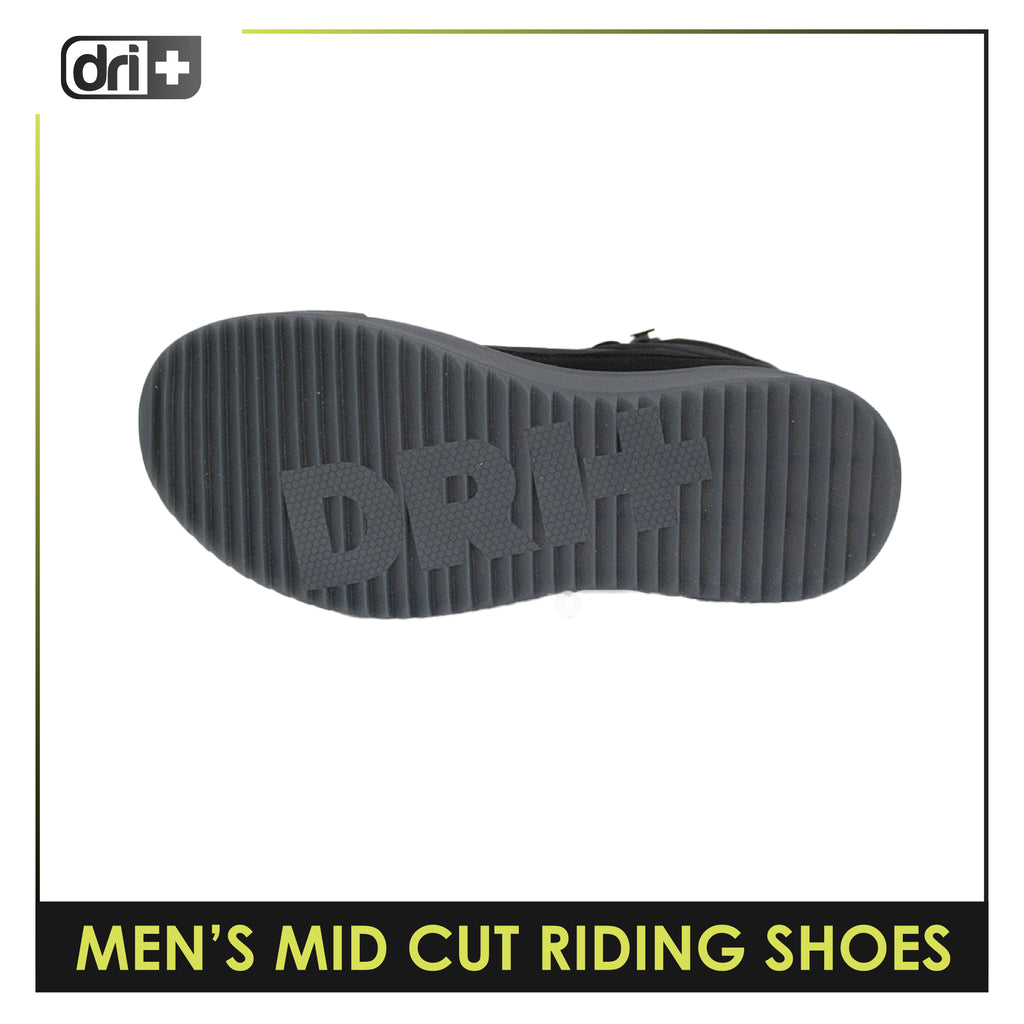 Dri Plus Men’s DRI+RIDE Scoot Microfiber Leather Mid Cut Sneaker Shoes HDMH531