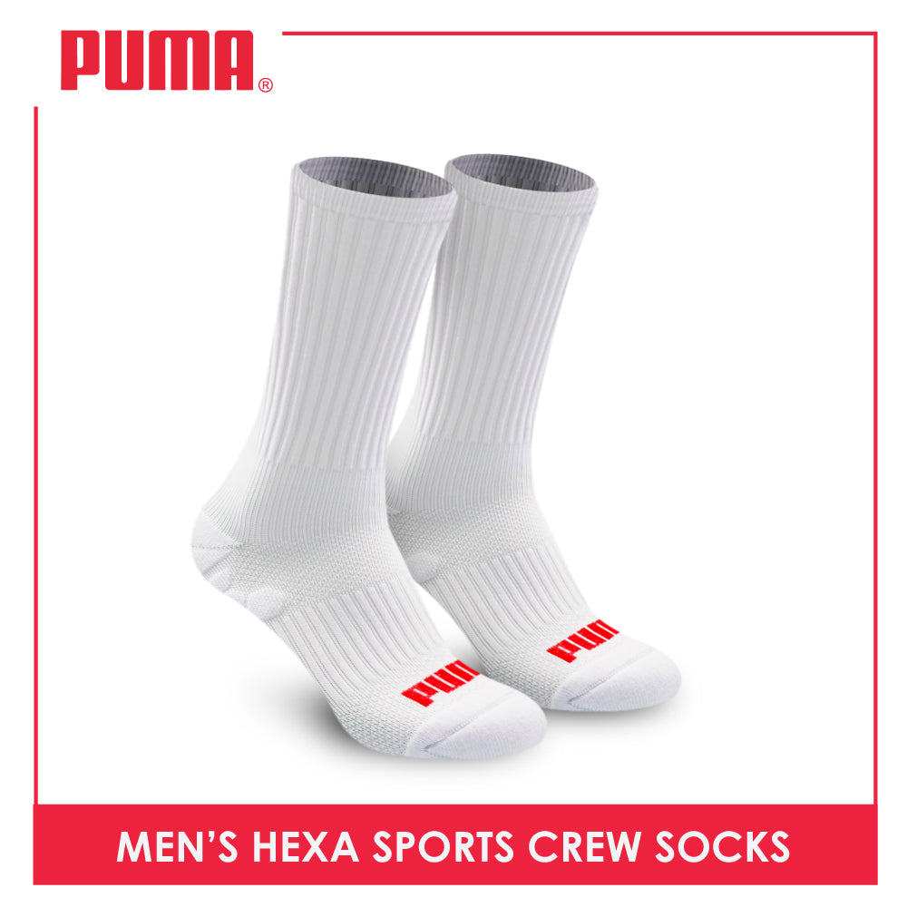 Puma Hexa Men's Cotton Extreme Performance Crew Length Socks 1 pair PMS0104