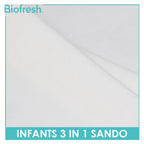 Biofresh Infants Antimicrobial Sando 3 pieces in a pack UISSG611