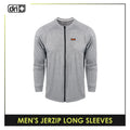 Dri Plus Men's Quick Dri Jerzip Long Sleeve 1 piece DUMSRLZ612