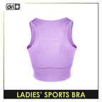 Dri plus Ladies’ Sports Bra 1 piece DULBR521