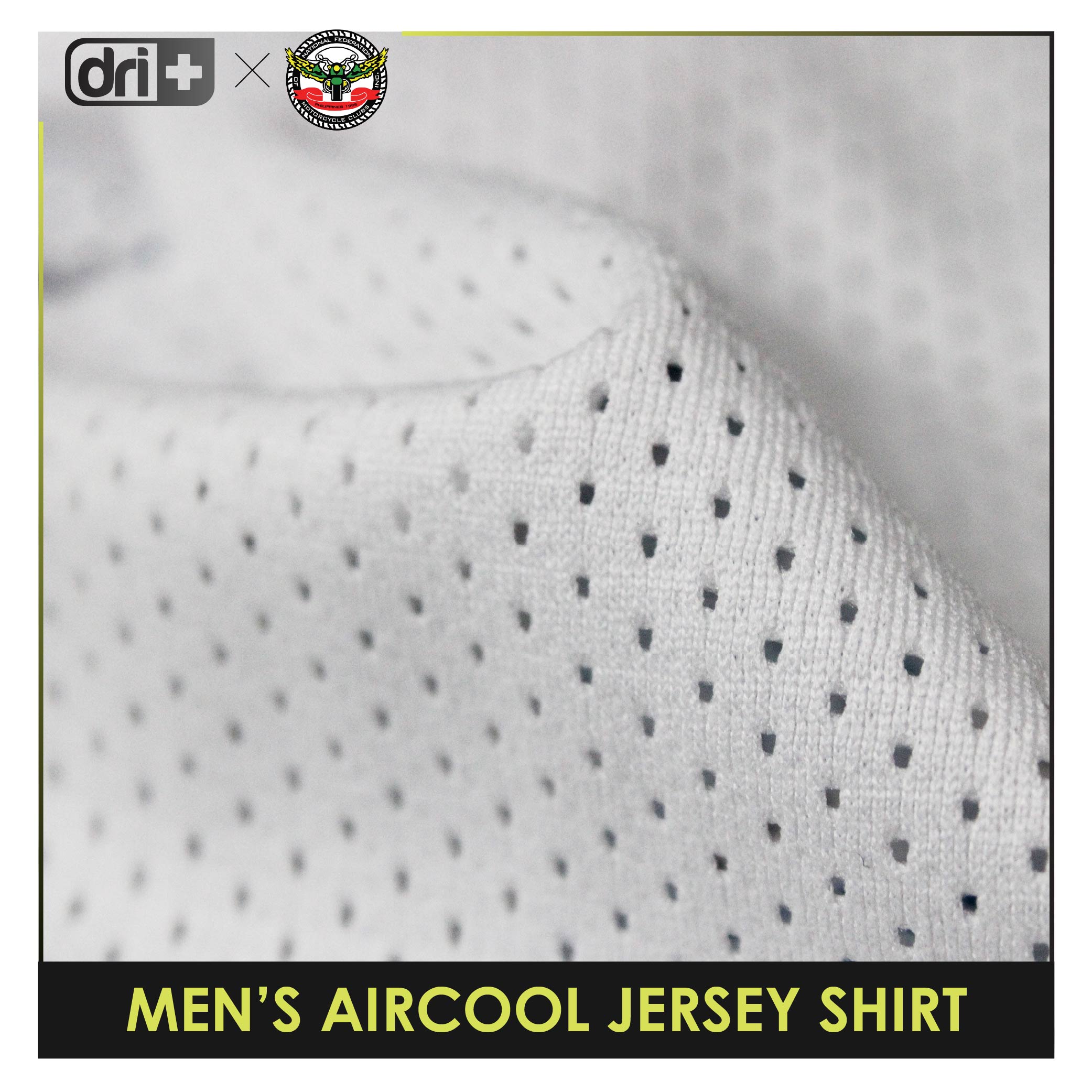 Dri Plus x NFMCP Men's Anti-Odor Sweat Wicking Jersey Shirt 1 pc EMPDSRNFMCP