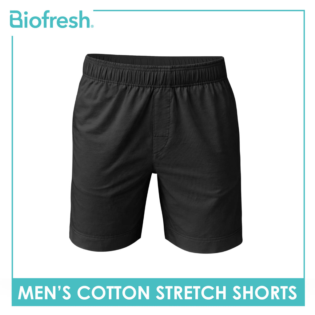 Biofresh Men's Antimicrobial Cotton Stretch Shorts 7” 1 piece UMLBX4401