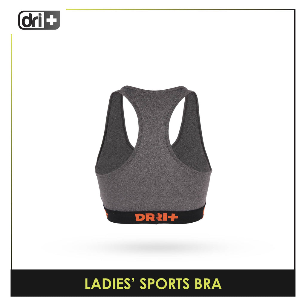Dri plus Ladies’ Sports Bra 1 piece DULBR4201