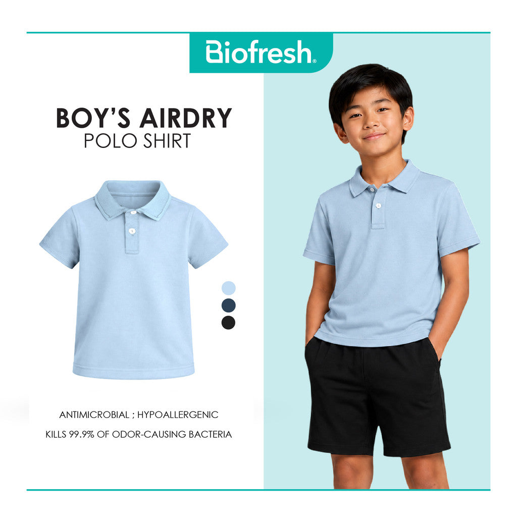 Biofresh Active Kids Boys AirDry Polo Shirt 1 piece MUBSP611