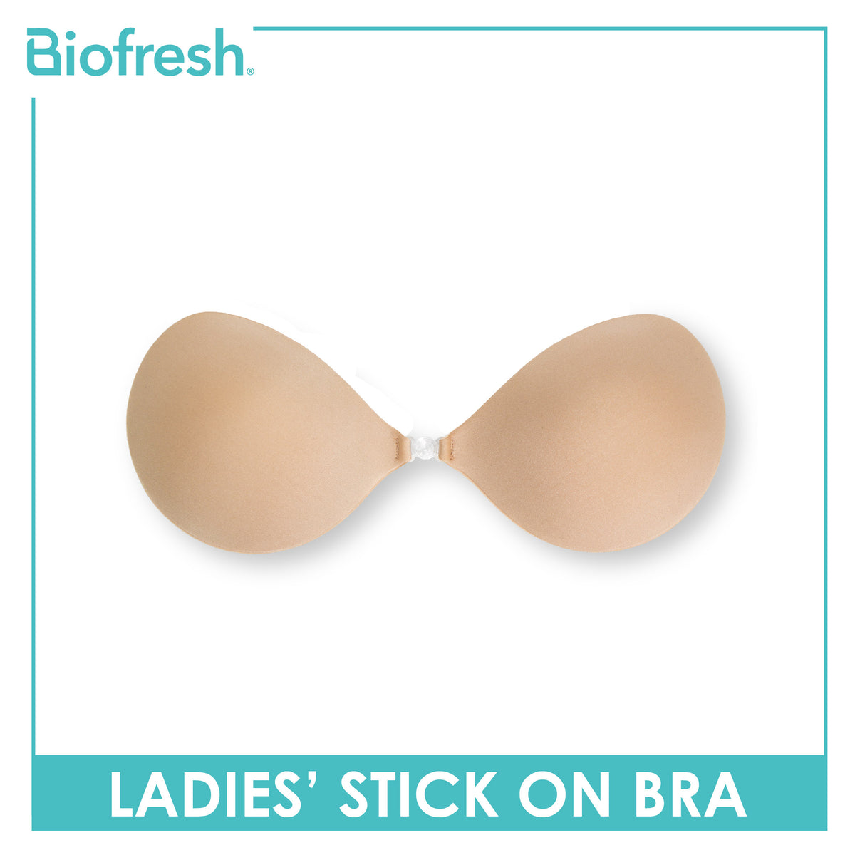 Biofresh Ladies’ Stick-On Bra with Silicone Adhesive (Thick Foam) 1 piece ULSBR632