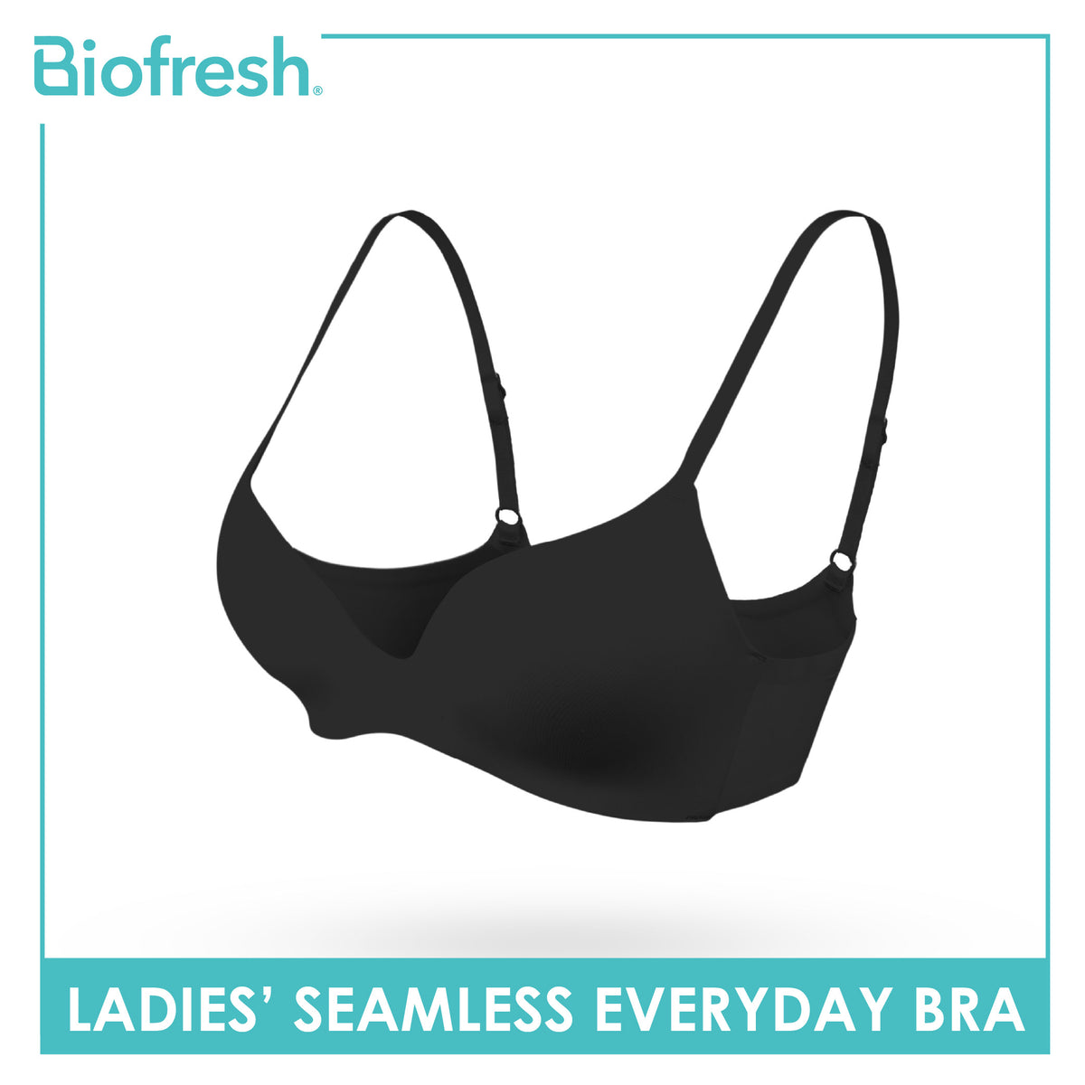 Biofresh Ladies’ Antimicrobial Seamless Everyday Bra 1 piece ULBR622