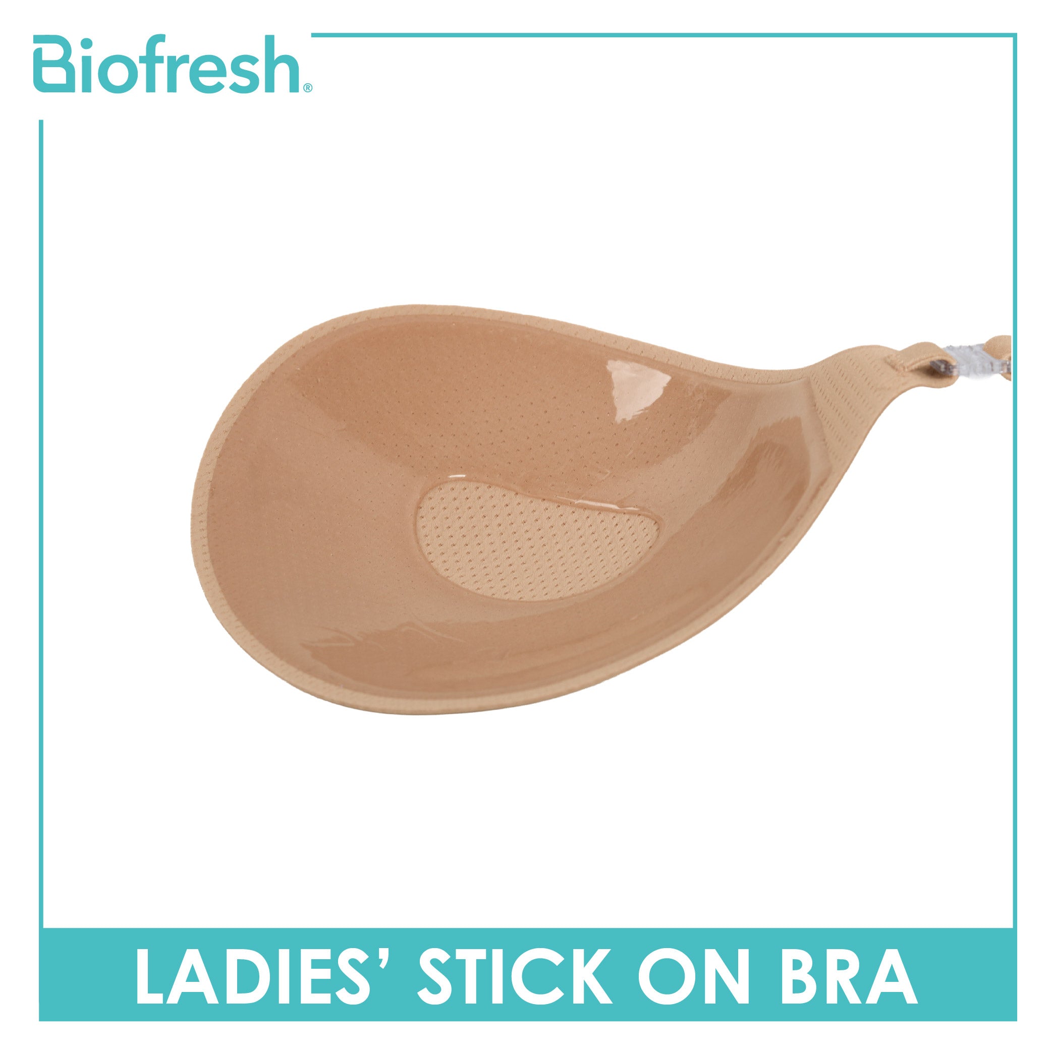 Biofresh Ladies’ Stick-On Bra with Silicone Adhesive (Thin Foam) 1 piece ULSBR631