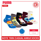 Puma Boys' Gripper Anti Slip Thin Casual Ankle Socks 1 pair PBCR633