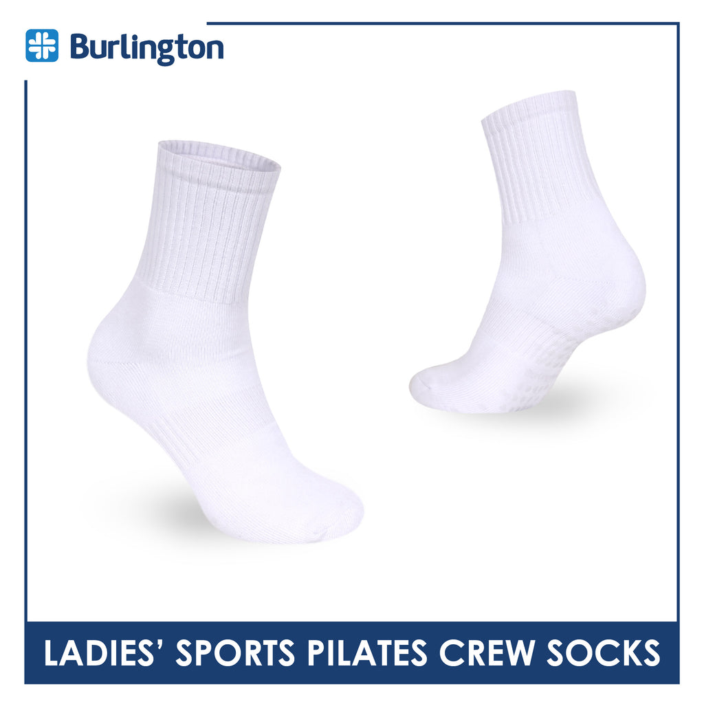 Burlington Ladies’ Pilates Sports Crew Socks 1 pair BLGS532