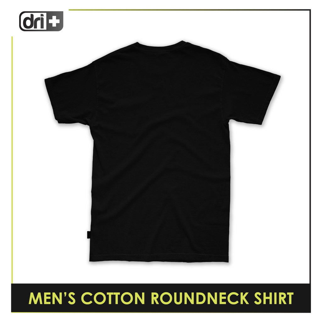 Dri Plus Men’s Anti-Odor Sweat Wicking Cotton Roundneck Shirt 1 piece DUMSRC628