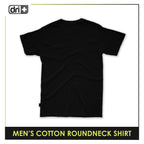 Dri Plus Men’s Anti-Odor Sweat Wicking Cotton Roundneck Shirt 1 piece DUMSRC628