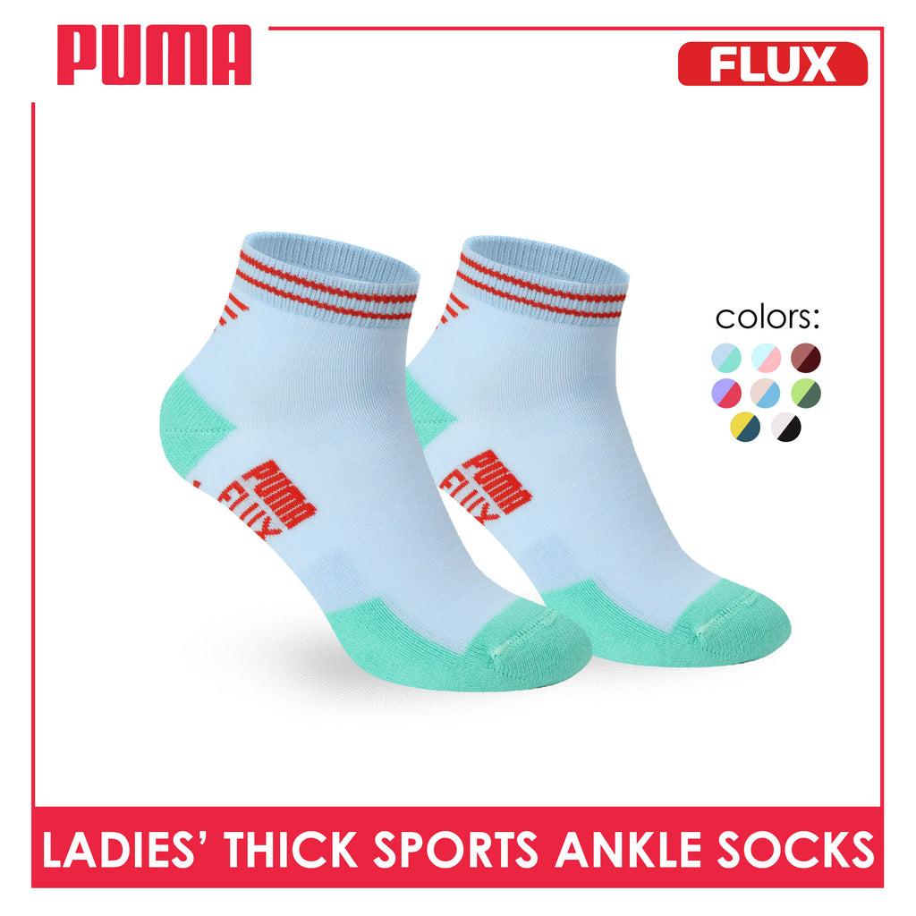 Puma Flux Ladies' Cotton Thick Sports Ankle Socks 1 pair ZLSK611