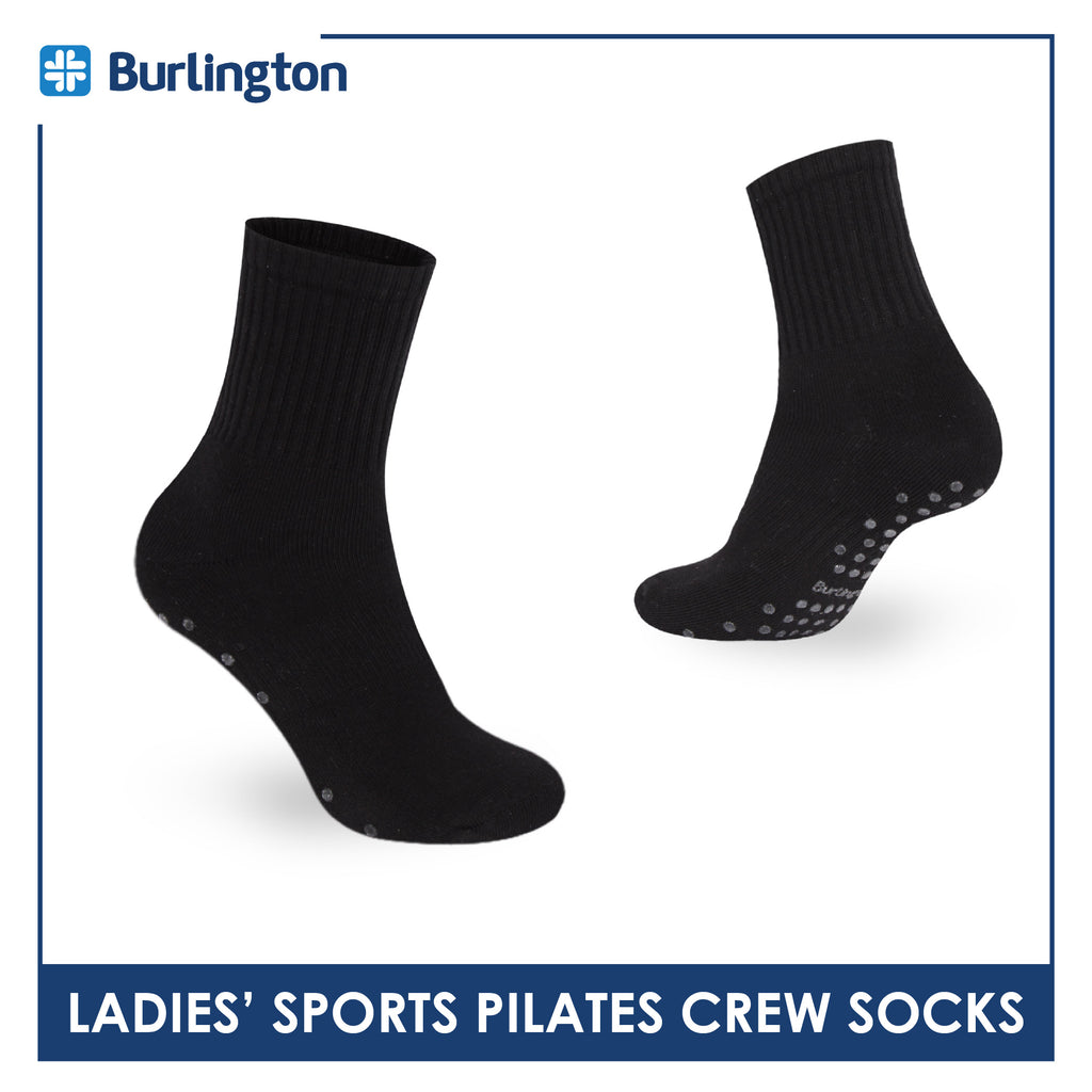 Burlington Ladies’ Pilates Sports Crew Socks 1 pair BLGS532