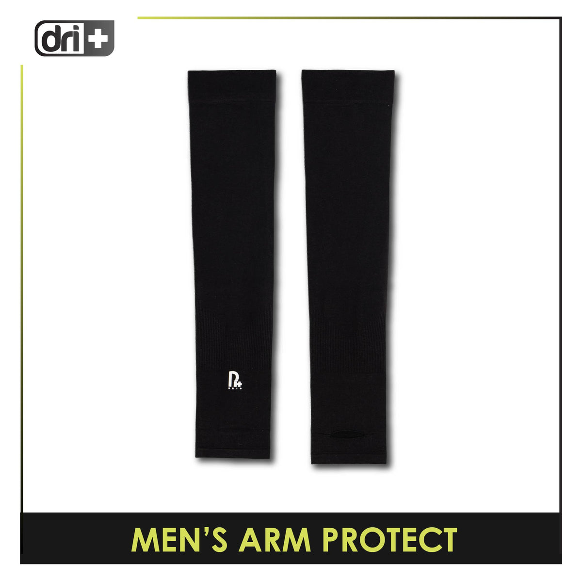 Dri Plus Men’s Sweat Wicking and Odor Free Riders' Arm Protect 1 pair DMAW631