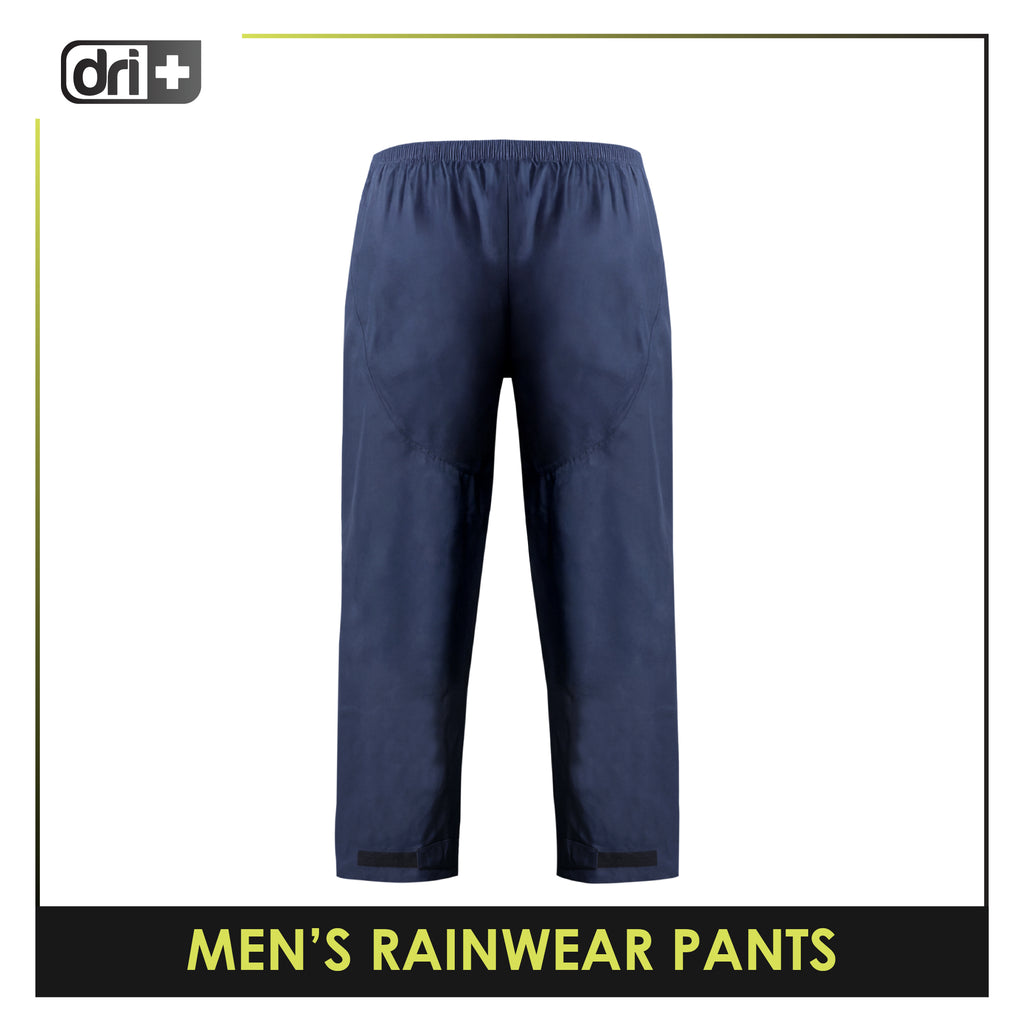 Dri Plus Men’s Lightweight Quick Dri Rainstorm Waterproof Rainwear Pants 1 piece DMRWP531