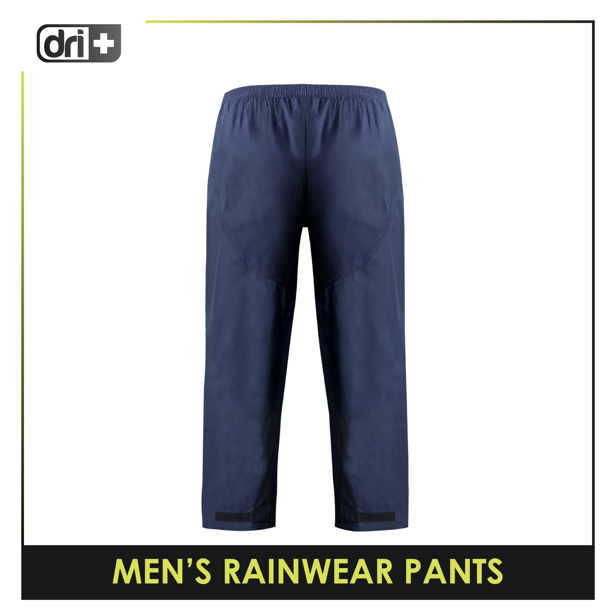 Dri Plus Men’s Lightweight Quick Dri Rainstorm Waterproof Rainwear Pants 1 piece DMRWP531