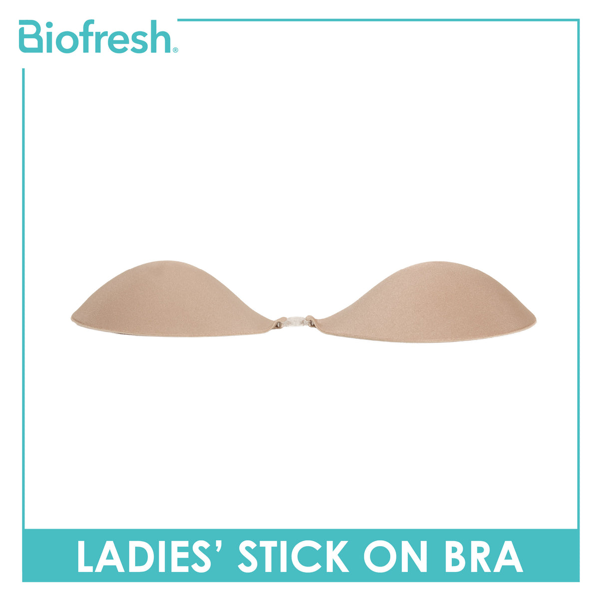 Biofresh Ladies’ Stick-On Bra with Silicone Adhesive (Thick Foam) 1 piece ULSBR632