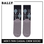 Bally Men's Cotton Crew Thin Casual Premium Socks 1 pair YMC613