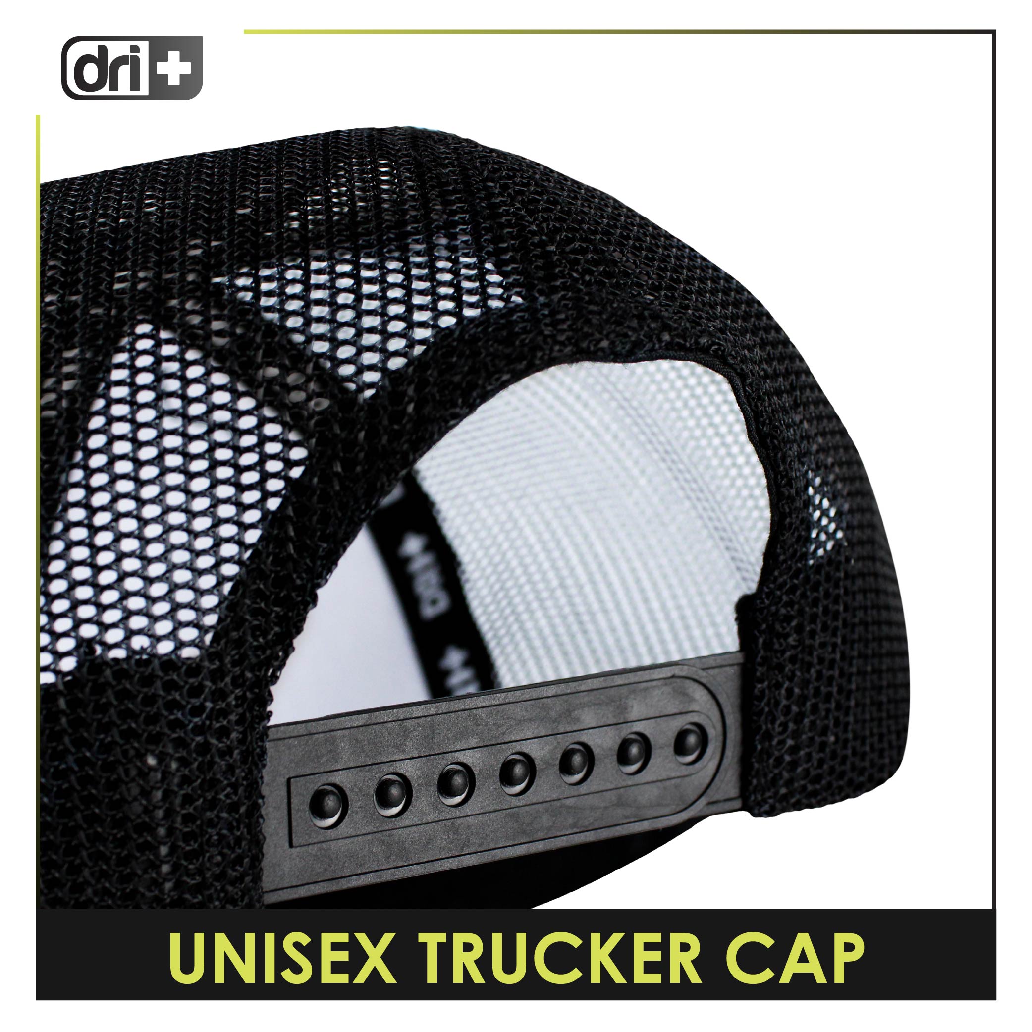 Dri Plus Unisex Classic Trucker Cap 1 piece DMAC521