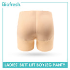 Biofresh Ladies’ Antimicrobial Padded Butt Lift Boyleg Panty 1 piece ULBBL531