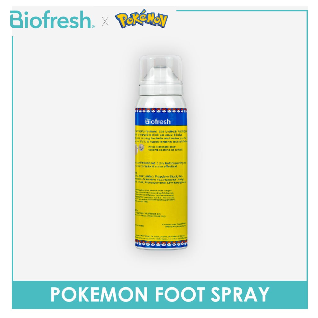 Biofresh | Pokemon Antimicrobial Foot Spray 1 piece PKFMFS621