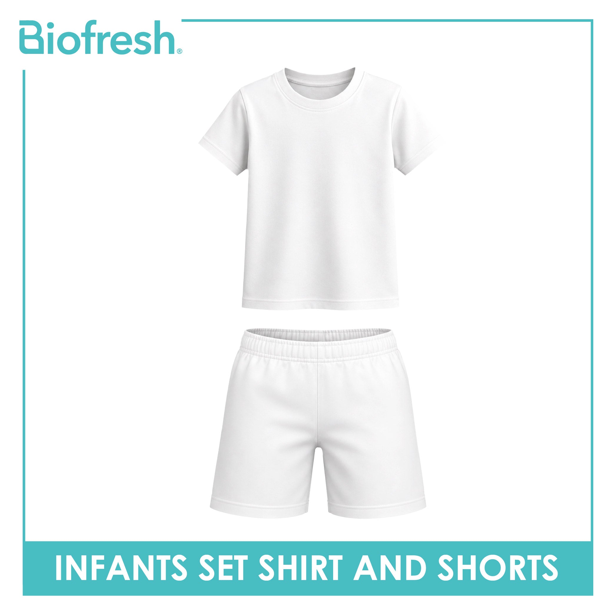 Biofresh Infants Antimicrobial Set Shirt and Shorts UISET1G611
