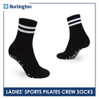 Burlington Ladies’ Pilates Sports Crew Socks 1 pair BLGS531