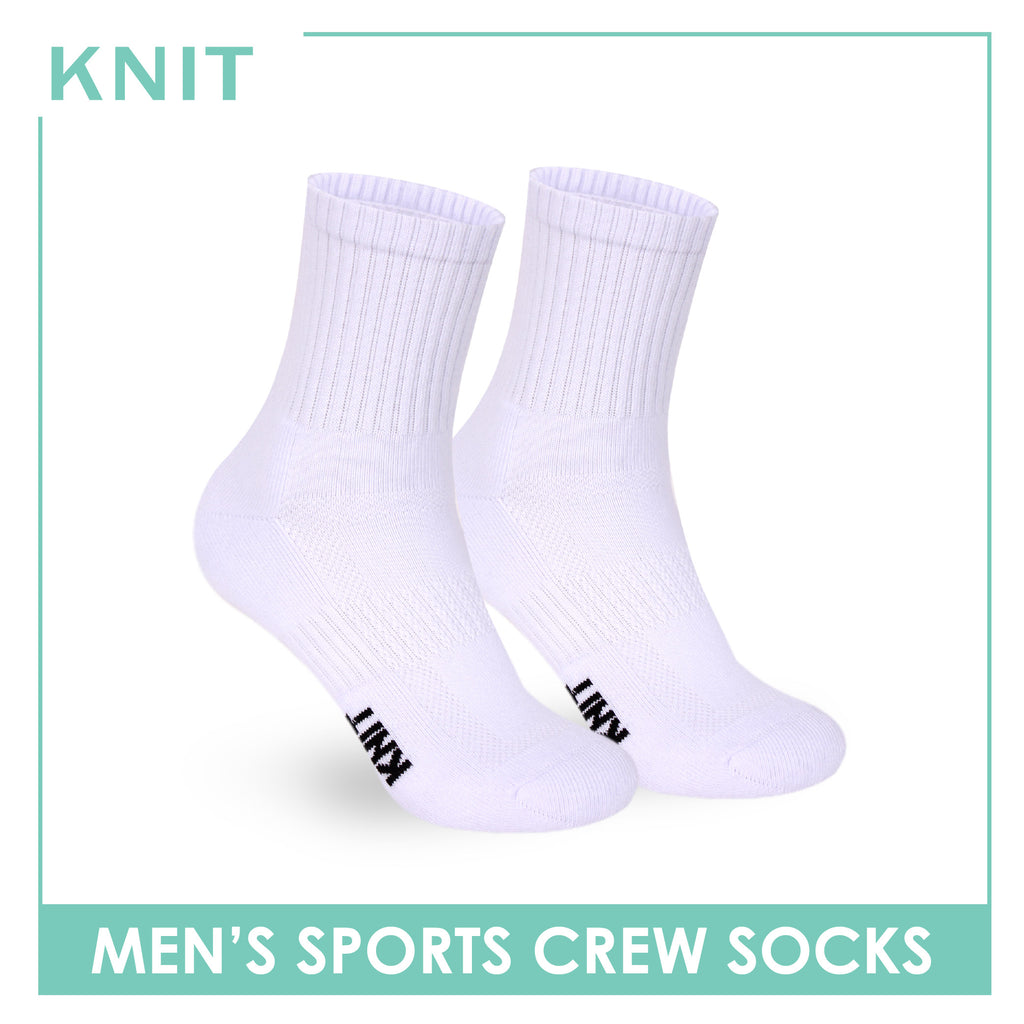 Knit Men's Cotton Thick Sports Crew Socks 1 pair KMSK1