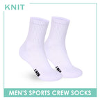 Knit Men's Cotton Thick Sports Crew Socks 1 pair KMSK1