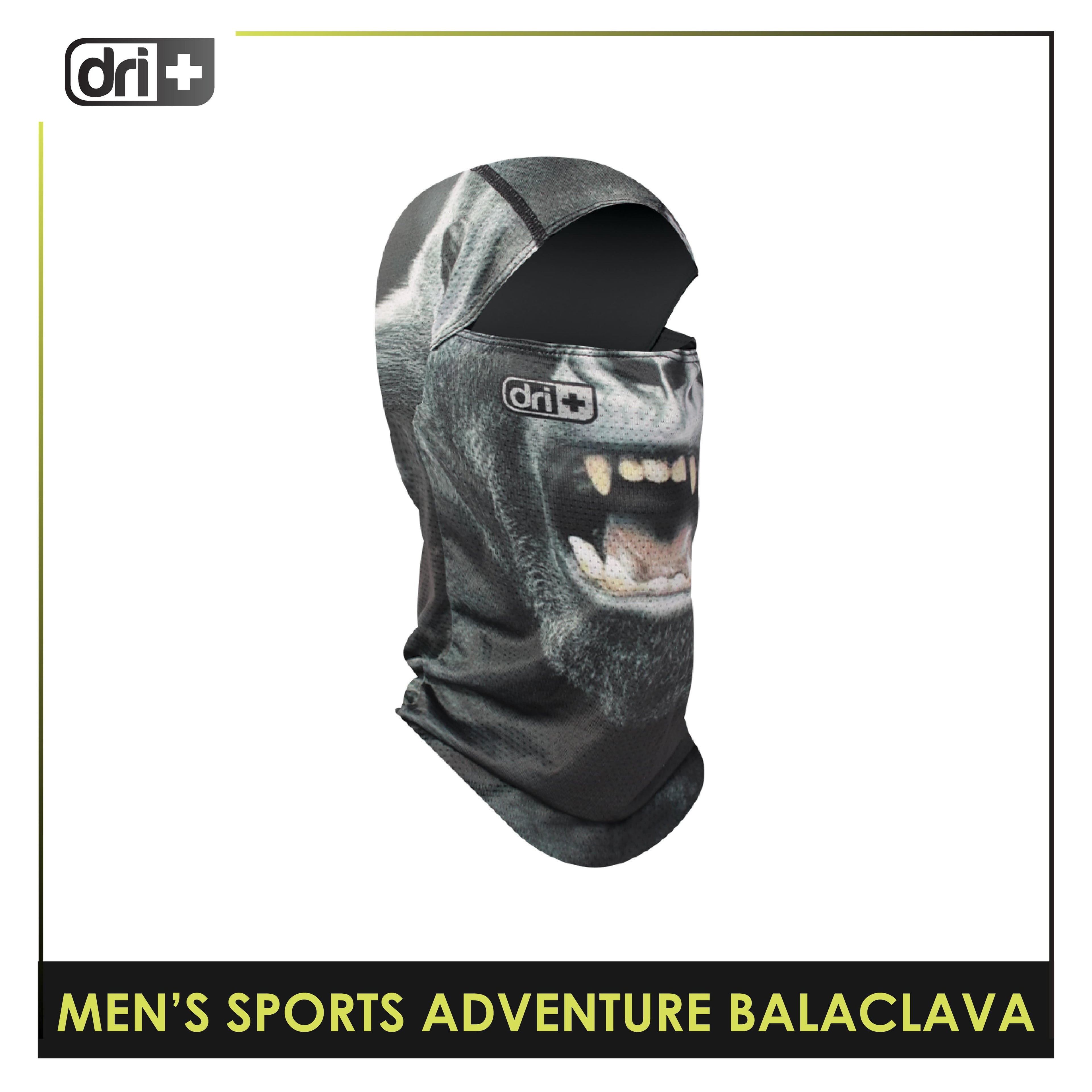 Dri Plus Men’s Gorilla S-ADV Multifunctional Moisture Wicking Balaclava 1 piece DUMB532