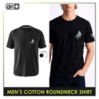 Dri plus Men's Cooltura Anti-Odor Sweat Wicking Cotton Roundneck Shirt Collection 1 piece DUMSRC614