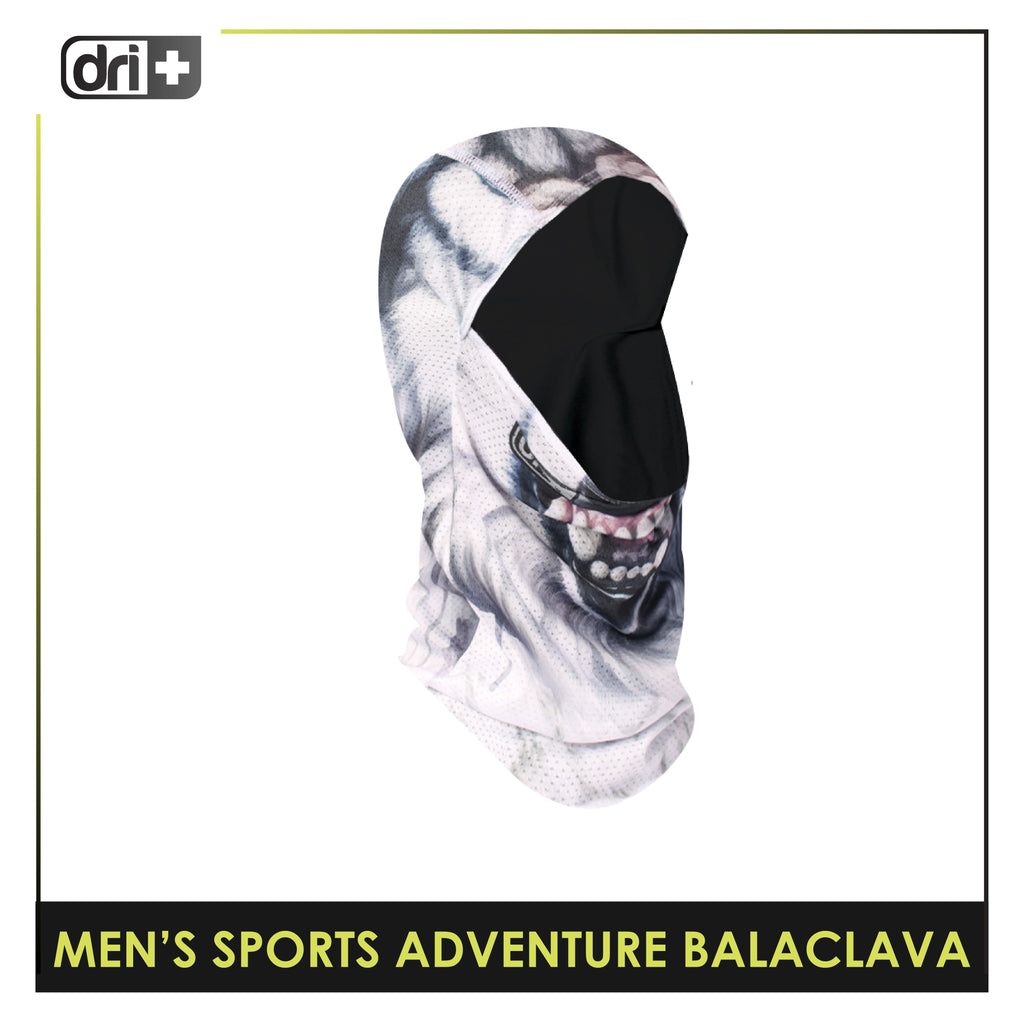 Dri Plus Men’s Wolf S-ADV Multifunctional Moisture Wicking Balaclava 1 piece DUMB531