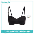 Biofresh Ladies’ Seamless Strapless Bra 1 piece ULBR533
