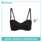 Biofresh Ladies’ Seamless Strapless Bra 1 piece ULBR533