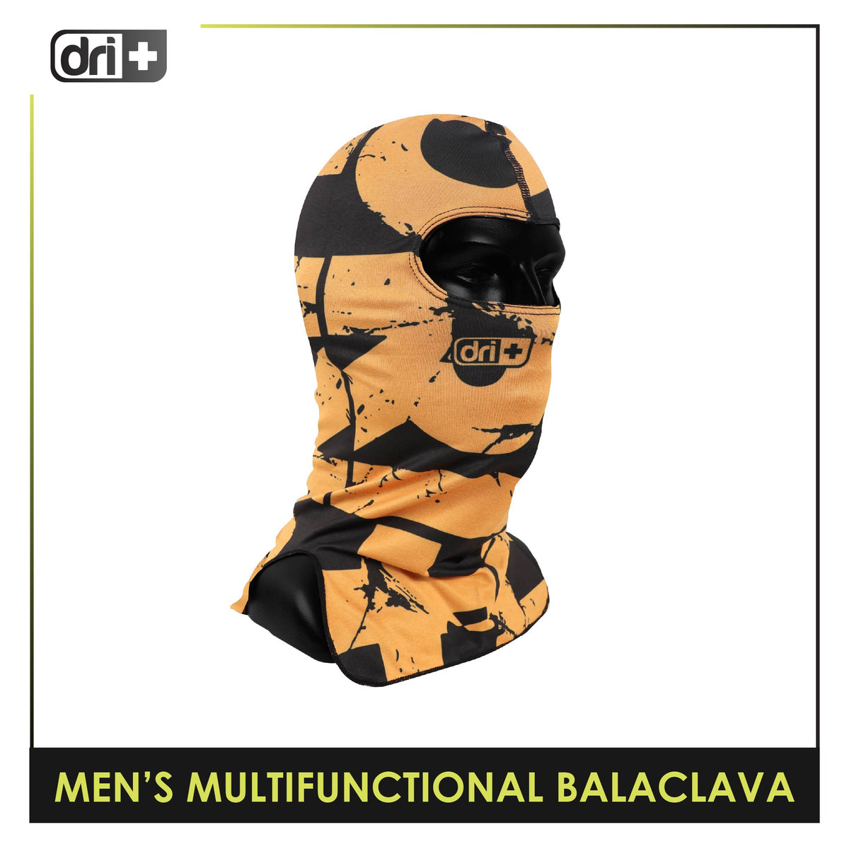 Dri Plus Men's Bold Multifunctional Moisture Wicking Balaclava 1 piece DUMB623