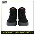 Dri Plus Men’s DRI+RIDE Scoot Microfiber Leather Mid Cut Sneaker Shoes HDMH531
