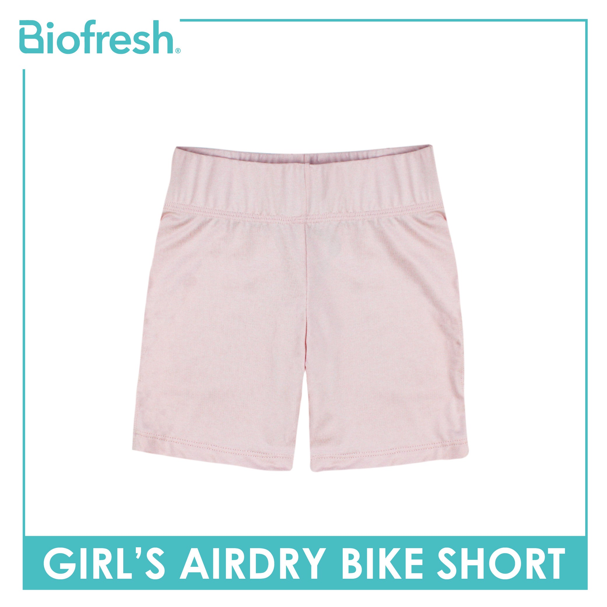 Biofresh Active Kids Girls AirDry Bike Shorts 1 piece MUGSH531