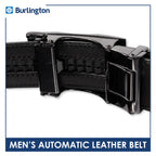Burlington Men's Automatic Genuine Leather Belt 1 piece JMLA4101