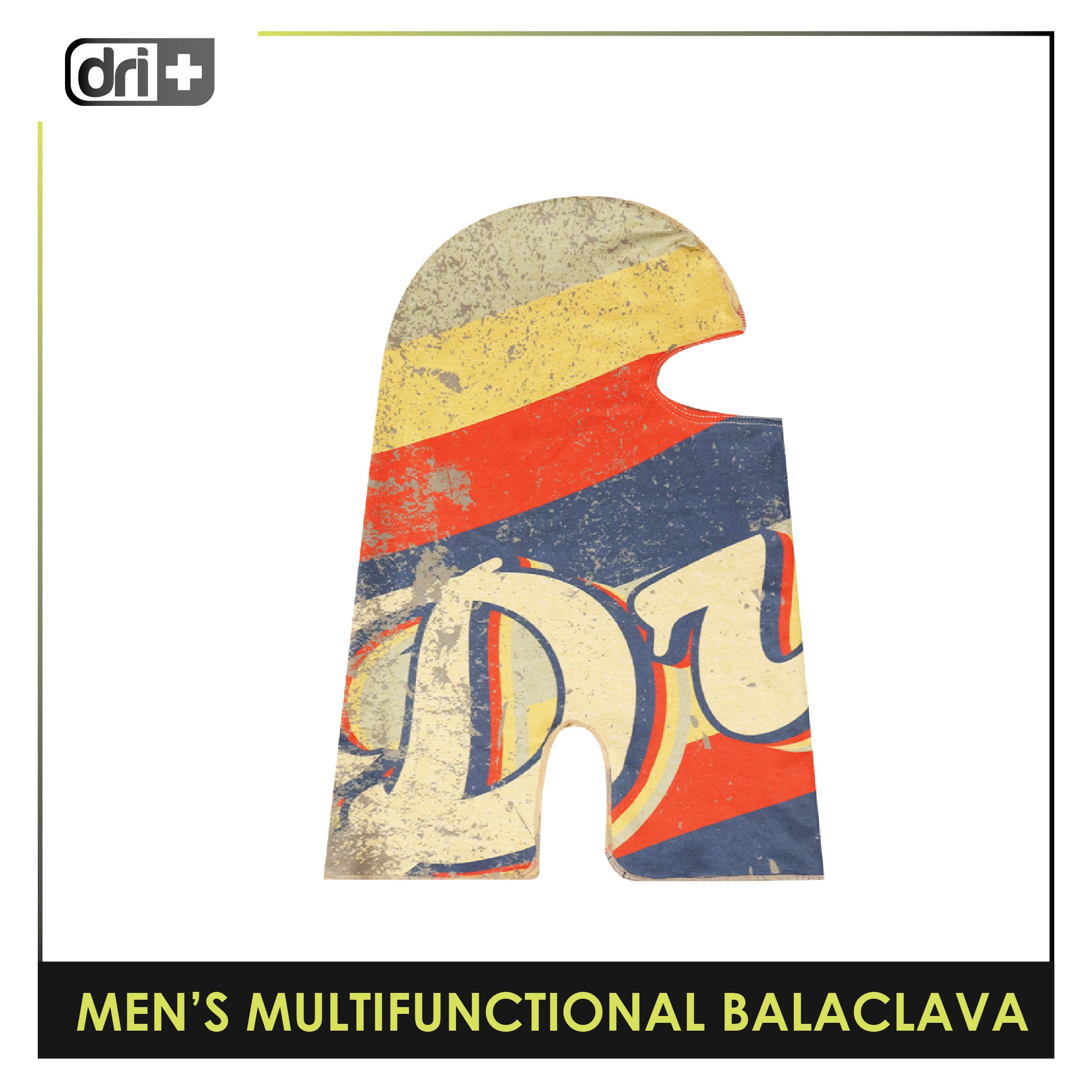 Dri Plus Men's Retro Washable Moisture Wicking Balaclava 1 piece DUMB621