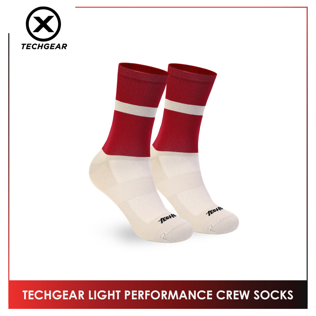 Burlington Men’s Techgear Light Performance Crew Socks 1 pair TGML611