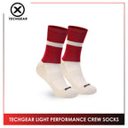Burlington Men’s Techgear Light Performance Crew Socks 1 pair TGML611