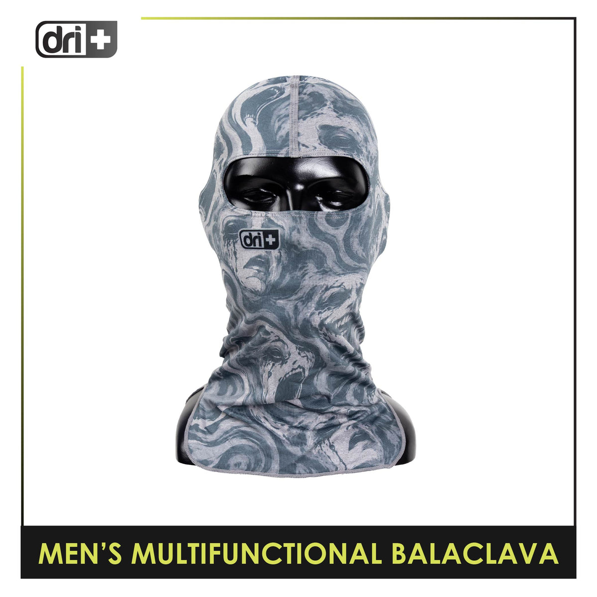 Dri Plus Men's Mystical Six Washable Moisture Wicking Balaclava 1 piece DUMB631