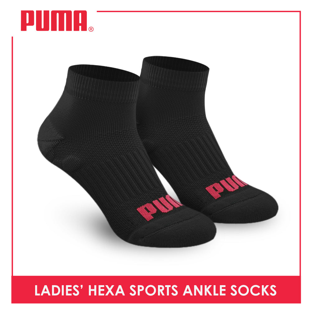 Puma Hexa Ladies' Cotton Extreme Performance Ankle Socks 1 pair PLS0103