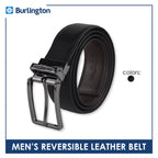 Burlington Men's Reversible Genuine Leather Belt 1 piece JMLR512