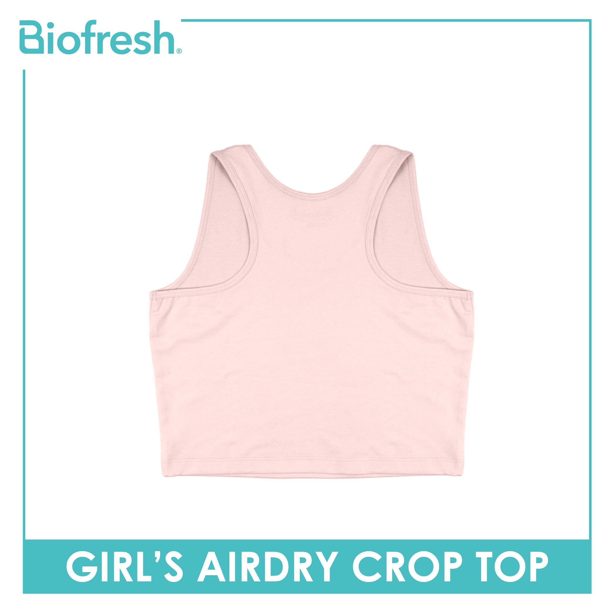 Biofresh Active Kids Girls AirDry Crop Top 1 piece MUGST531