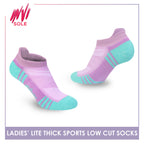 Burlington Ladies’ Invisole Lite Thick Sports Low Cut Socks 1 pair XLVS611