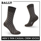 Bally Men's Cotton Crew Thin Casual Premium Socks 1 pair YMC611